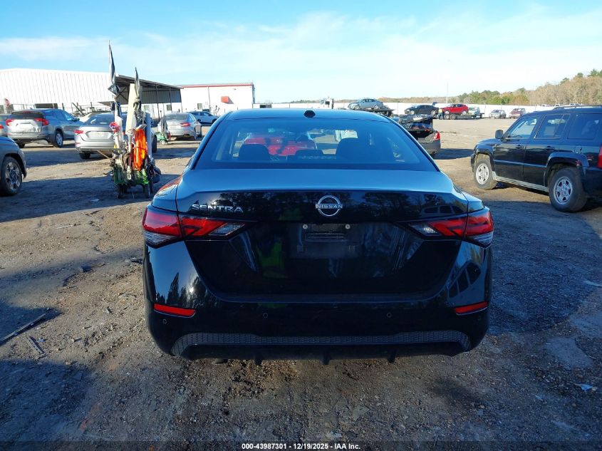 2025 Nissan Sentra Sv VIN: 3N1AB8CV6SY291538 Lot: 43987301