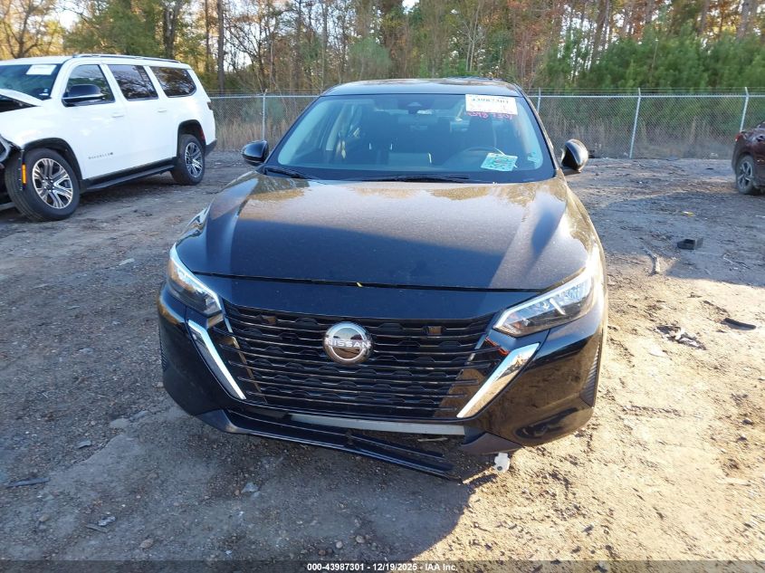 2025 Nissan Sentra Sv VIN: 3N1AB8CV6SY291538 Lot: 43987301