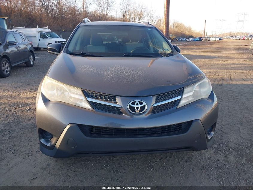 2014 Toyota Rav4 Le VIN: 2T3BFREV4EW213519 Lot: 43987306