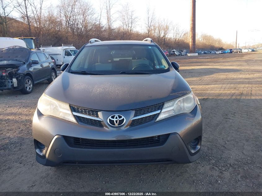 2014 Toyota Rav4 Le VIN: 2T3BFREV4EW213519 Lot: 43987306