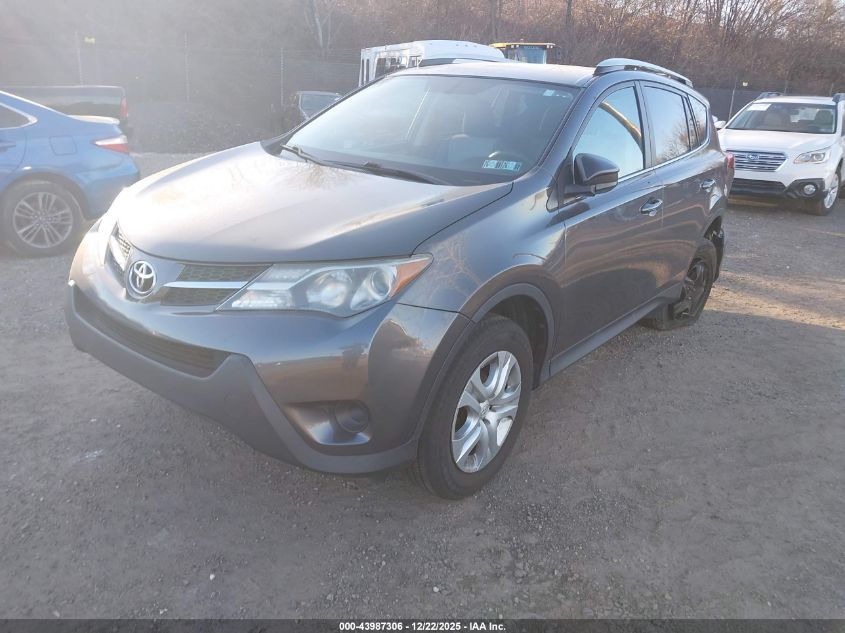 2014 Toyota Rav4 Le VIN: 2T3BFREV4EW213519 Lot: 43987306