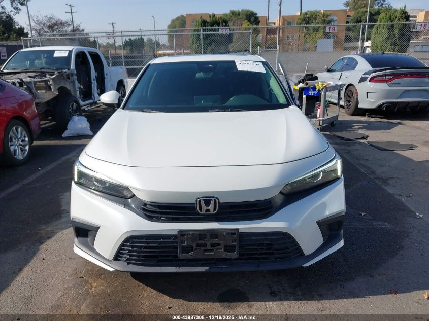 2022 Honda Civic Ex VIN: JHMFE1F75NX006170 Lot: 43987308