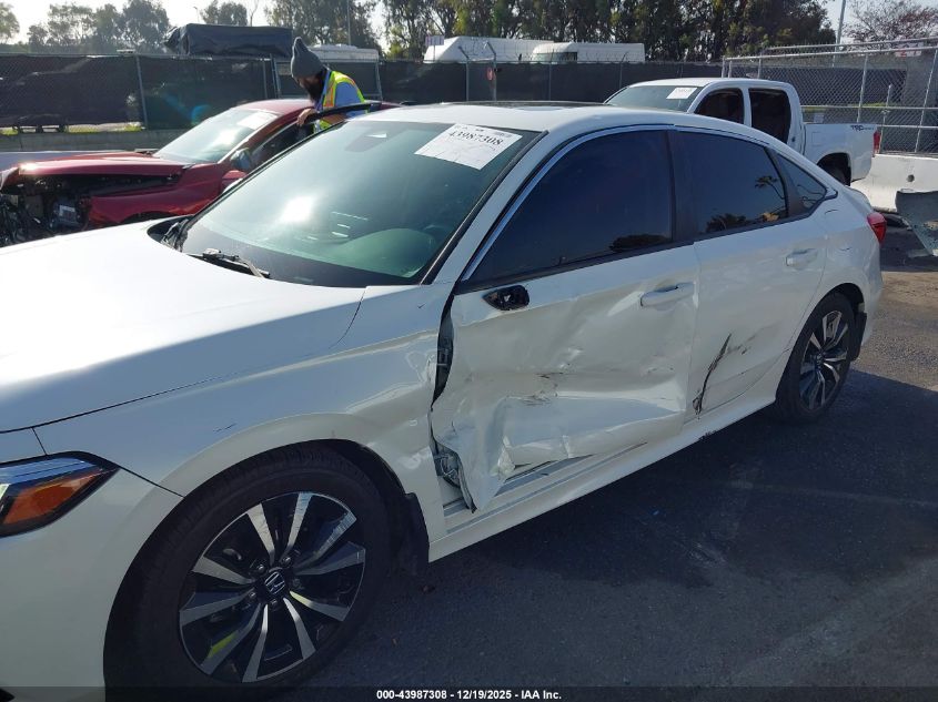 2022 Honda Civic Ex VIN: JHMFE1F75NX006170 Lot: 43987308