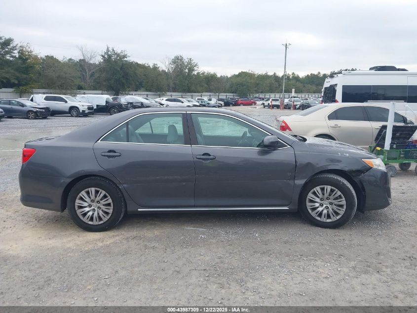 2012 Toyota Camry Le VIN: 4T4BF1FK3CR258355 Lot: 43987309