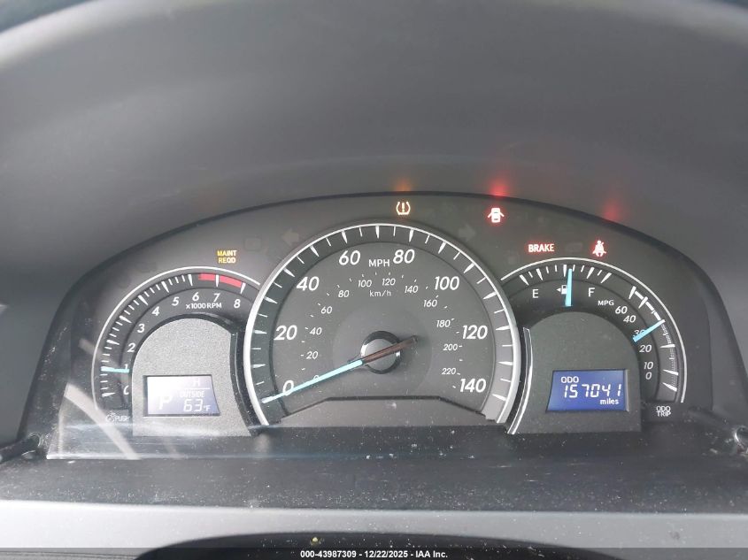 2012 Toyota Camry Le VIN: 4T4BF1FK3CR258355 Lot: 43987309