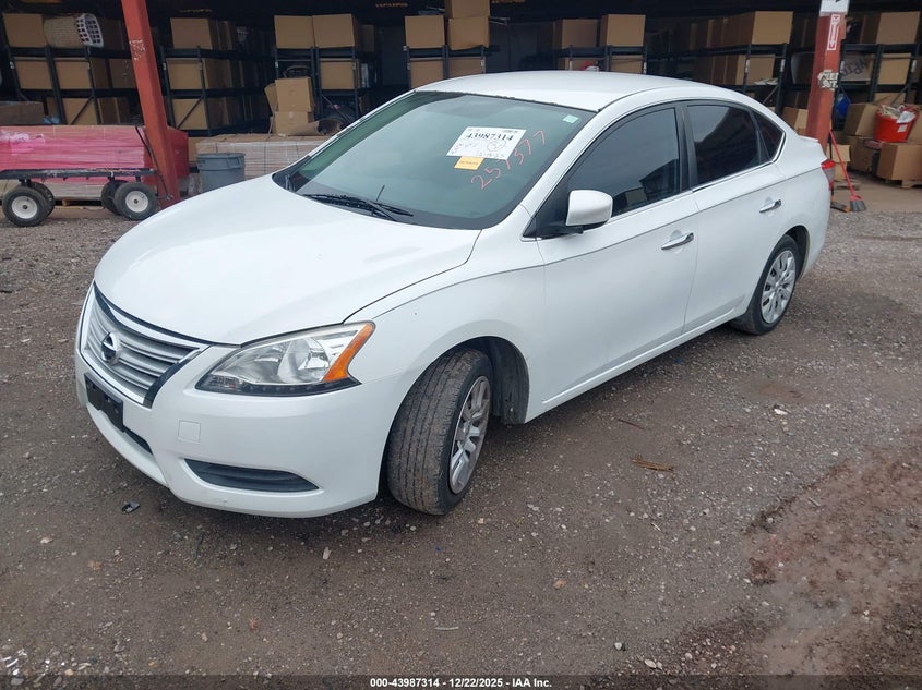 Vin: 3n1ab7apxey257377, lot: 44483022, nissan sentra fe+ s 20142