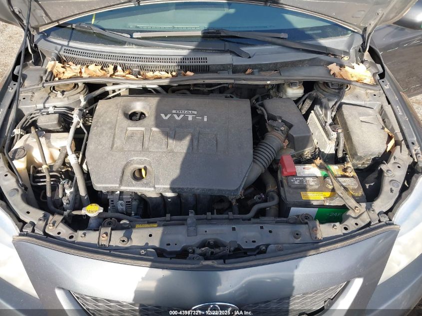 2010 Toyota Corolla Le VIN: 2T1BU4EE7AC243739 Lot: 43987321