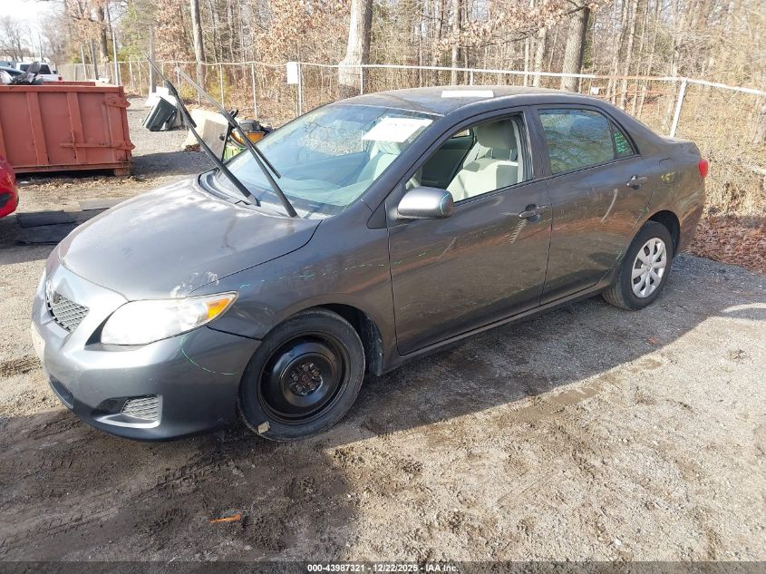 2010 Toyota Corolla Le VIN: 2T1BU4EE7AC243739 Lot: 43987321