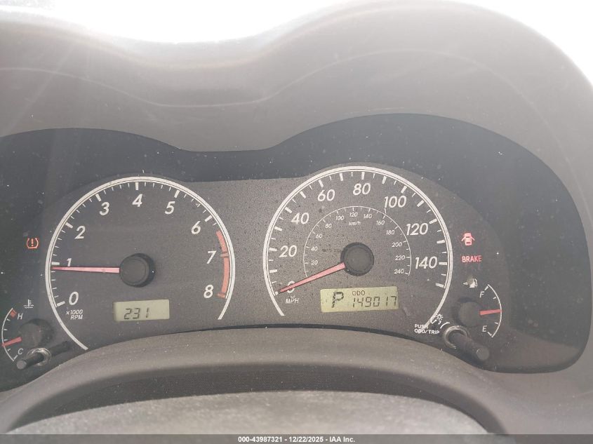 2010 Toyota Corolla Le VIN: 2T1BU4EE7AC243739 Lot: 43987321