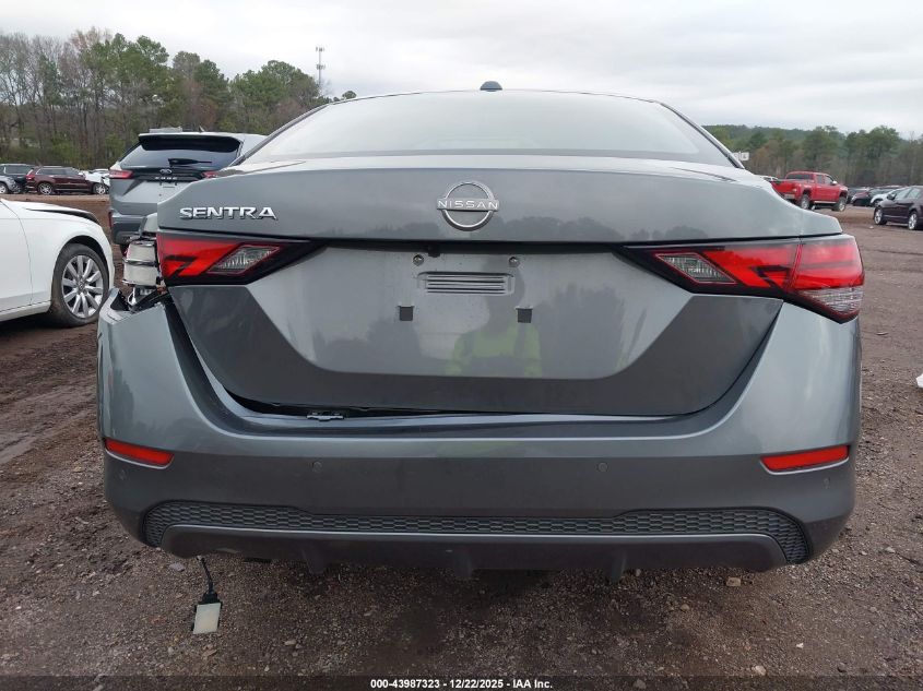 2025 Nissan Sentra Sv VIN: 3N1AB8CV3SY392746 Lot: 43987323