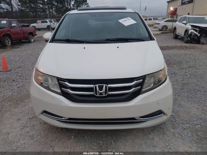 2014 Honda Odyssey Ex-L VIN: 5FNRL5H67EB048222 Lot: 43987338