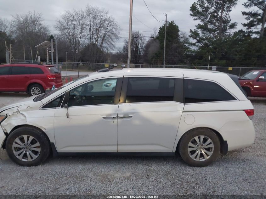 2014 Honda Odyssey Ex-L VIN: 5FNRL5H67EB048222 Lot: 43987338
