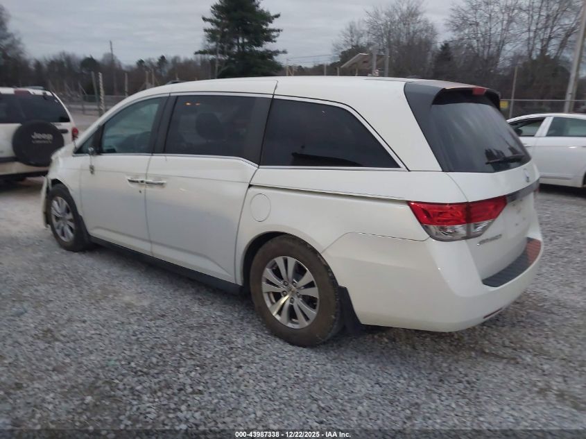 2014 Honda Odyssey Ex-L VIN: 5FNRL5H67EB048222 Lot: 43987338
