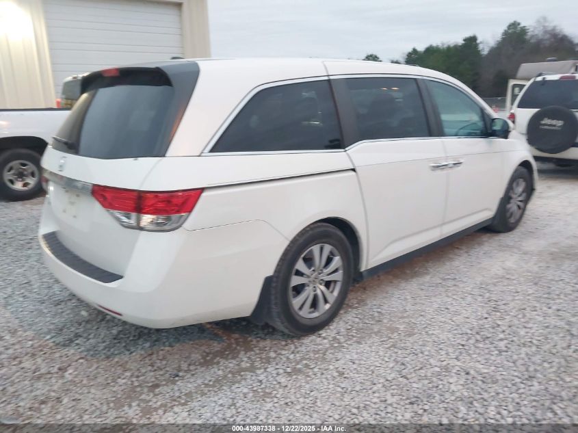 2014 Honda Odyssey Ex-L VIN: 5FNRL5H67EB048222 Lot: 43987338