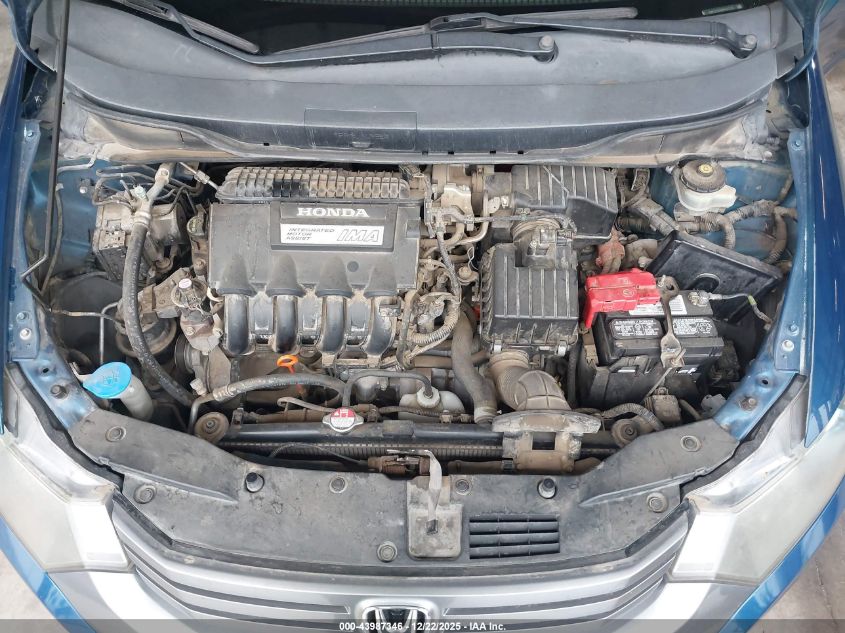 2011 Honda Insight Ex VIN: JHMZE2H74BS002314 Lot: 43987346