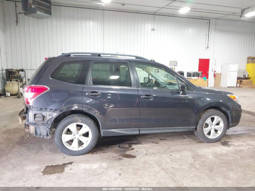 2016 Subaru Forester 2.5I Premium VIN: JF2SJADC6GH412260 Lot: 43987349