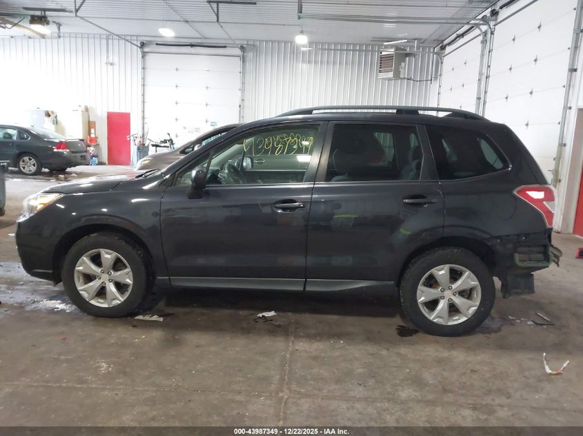 2016 Subaru Forester 2.5I Premium VIN: JF2SJADC6GH412260 Lot: 43987349