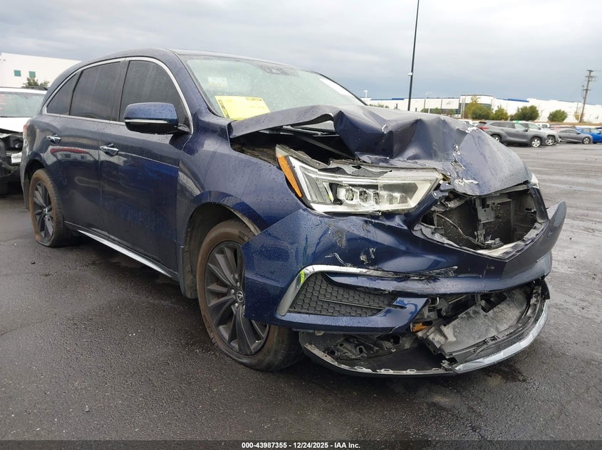 5FRYD4H55HB020416 2017 Acura Mdx Technology Package auction photo 1