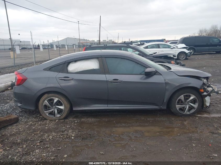 2020 Honda Civic Lx VIN: 2HGFC2F61LH562550 Lot: 43987370