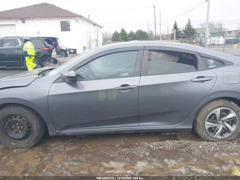 2020 Honda Civic Lx VIN: 2HGFC2F61LH562550 Lot: 43987370