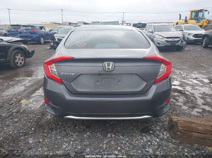 2020 Honda Civic Lx VIN: 2HGFC2F61LH562550 Lot: 43987370