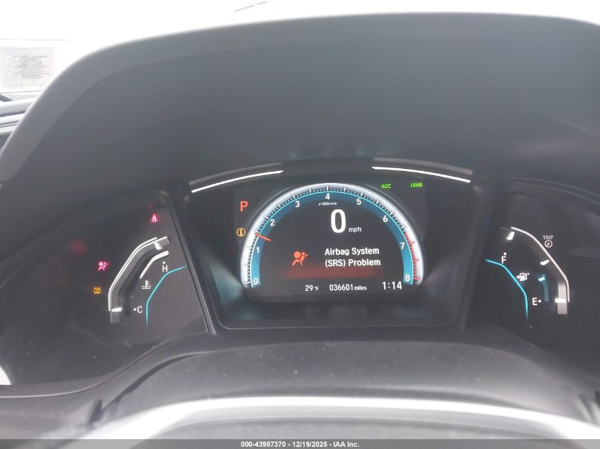 2020 Honda Civic Lx VIN: 2HGFC2F61LH562550 Lot: 43987370