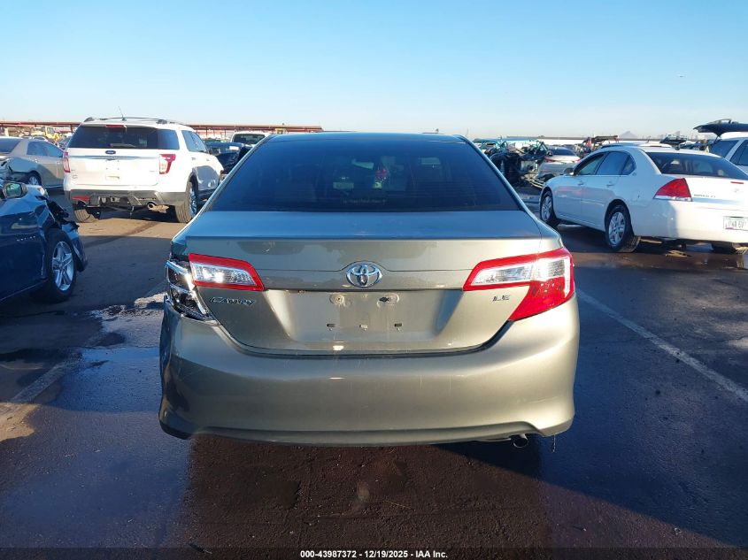 2014 Toyota Camry Le VIN: 4T4BF1FK3ER435845 Lot: 43987372
