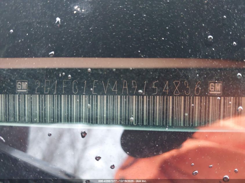 2010 Chevrolet Camaro 2Lt VIN: 2G1FC1EV4A9154836 Lot: 43987377