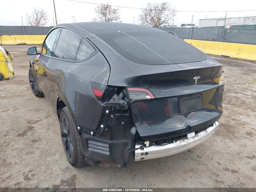 VIN 7SAYGDED8SF279691 2025 TESLA MODEL Y LONG RANGE DUAL MOTOR REAR-WHEEL DRIVE