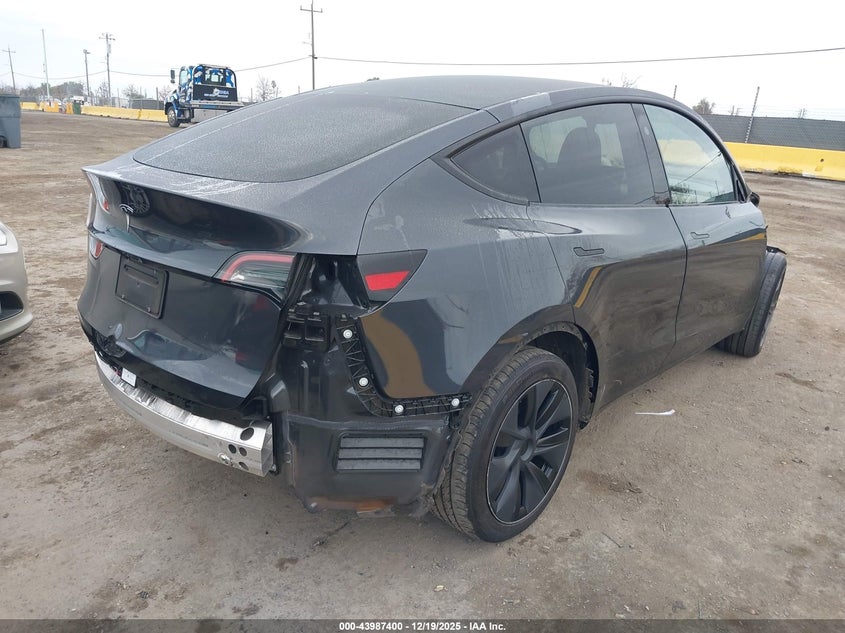 VIN 7SAYGDED8SF279691 2025 TESLA MODEL Y LONG RANGE DUAL MOTOR REAR-WHEEL DRIVE