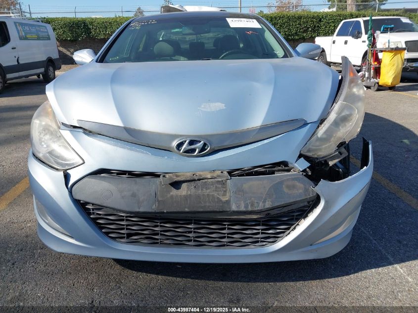 2014 Hyundai Sonata Hybrid Limited VIN: KMHEC4A42EA116254 Lot: 43987404