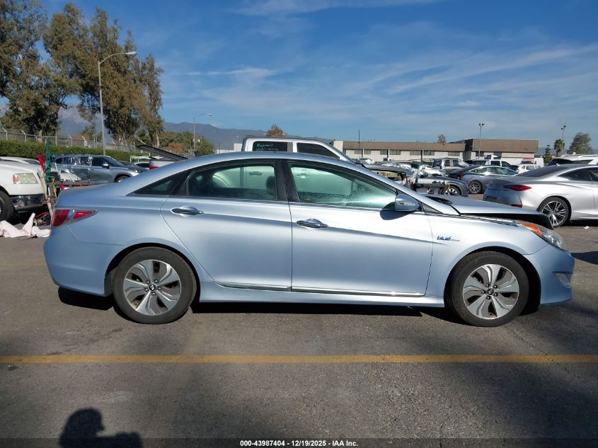 2014 Hyundai Sonata Hybrid Limited VIN: KMHEC4A42EA116254 Lot: 43987404
