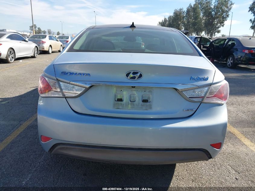 2014 Hyundai Sonata Hybrid Limited VIN: KMHEC4A42EA116254 Lot: 43987404