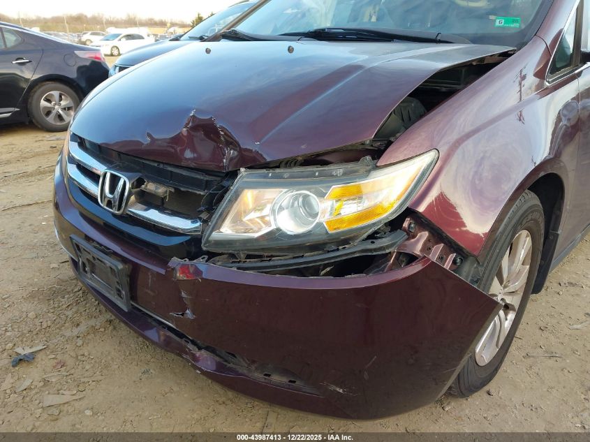 2014 Honda Odyssey Ex-L VIN: 5FNRL5H6XEB052233 Lot: 43987413