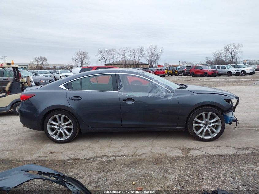 2016 Mazda Mazda6 I Touring VIN: JM1GJ1V55G1483916 Lot: 43987416