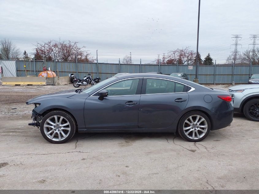 2016 Mazda Mazda6 I Touring VIN: JM1GJ1V55G1483916 Lot: 43987416