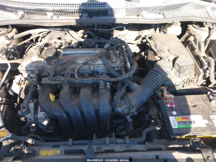 2010 Toyota Corolla Le VIN: 1NXBU4EE2AZ326350 Lot: 43987419