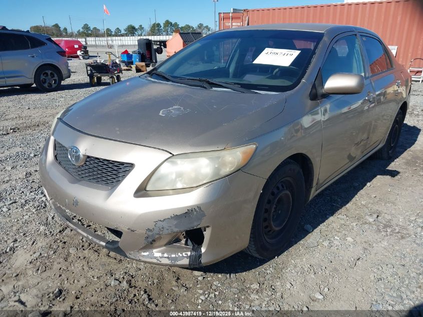 2010 Toyota Corolla Le VIN: 1NXBU4EE2AZ326350 Lot: 43987419