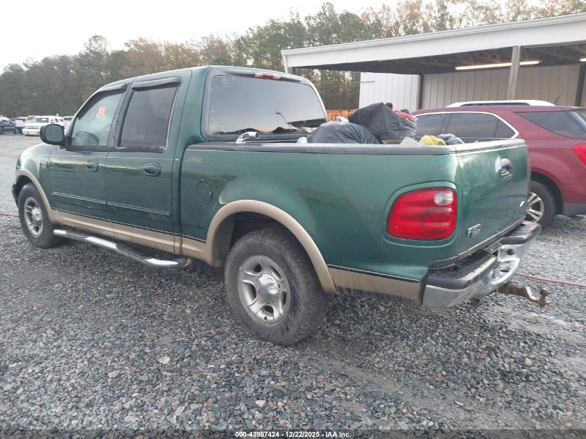 2001 Ford F-150 Harley-Davidson Edition/King Ranch Edition/Lariat/Xlt VIN: 1FTRW07L61KE20521 Lot: 43987424