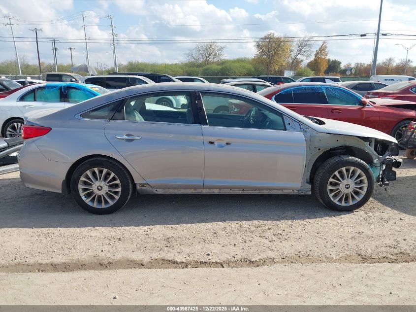 2015 Hyundai Sonata Limited VIN: 5NPE34AF6FH248241 Lot: 43987425