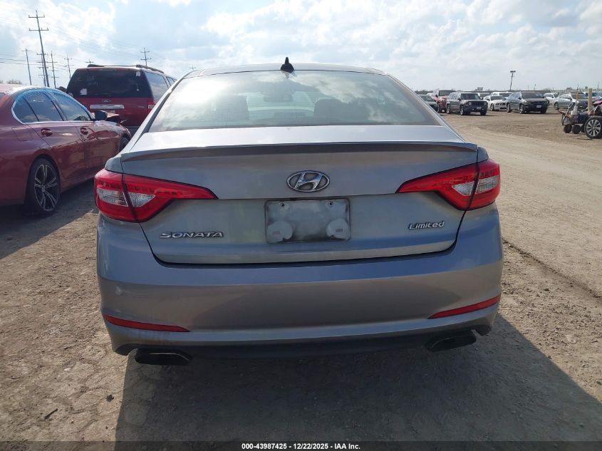 2015 Hyundai Sonata Limited VIN: 5NPE34AF6FH248241 Lot: 43987425