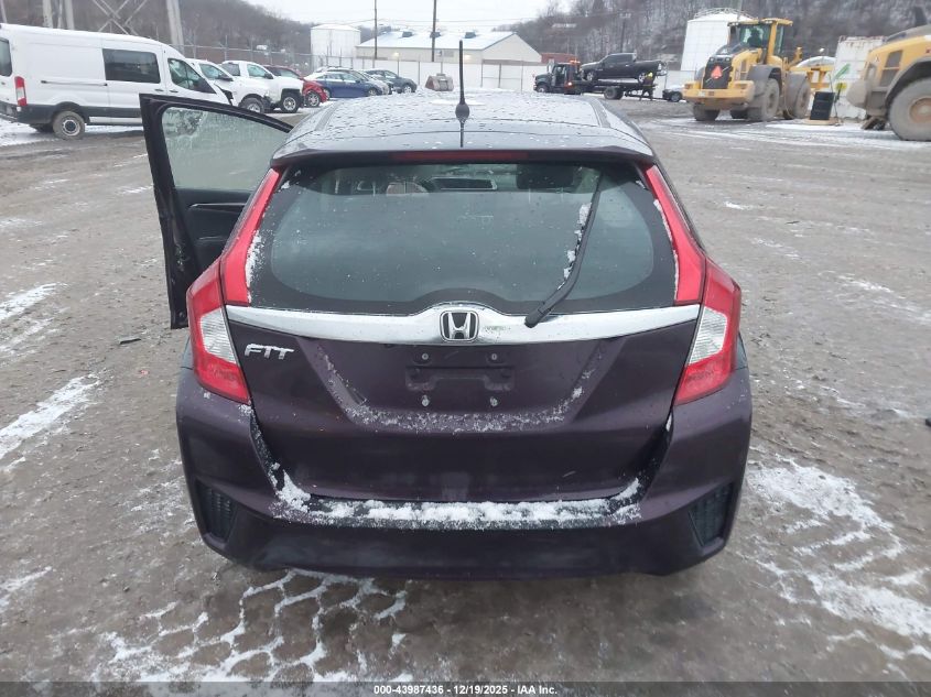 2015 Honda Fit Ex/Ex-L VIN: 3HGGK5H80FM740655 Lot: 43987436