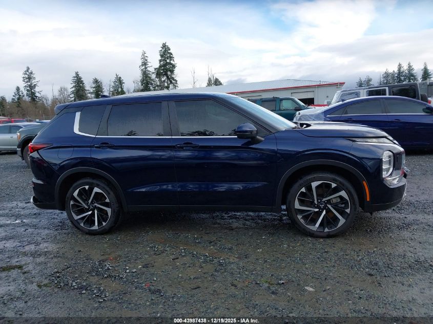 2022 Mitsubishi Outlander Black Edition S-Awc/Se 2.5 S-Awc/Se Launch Edition S-Awc VIN: JA4J4UA88NZ027268 Lot: 43987438