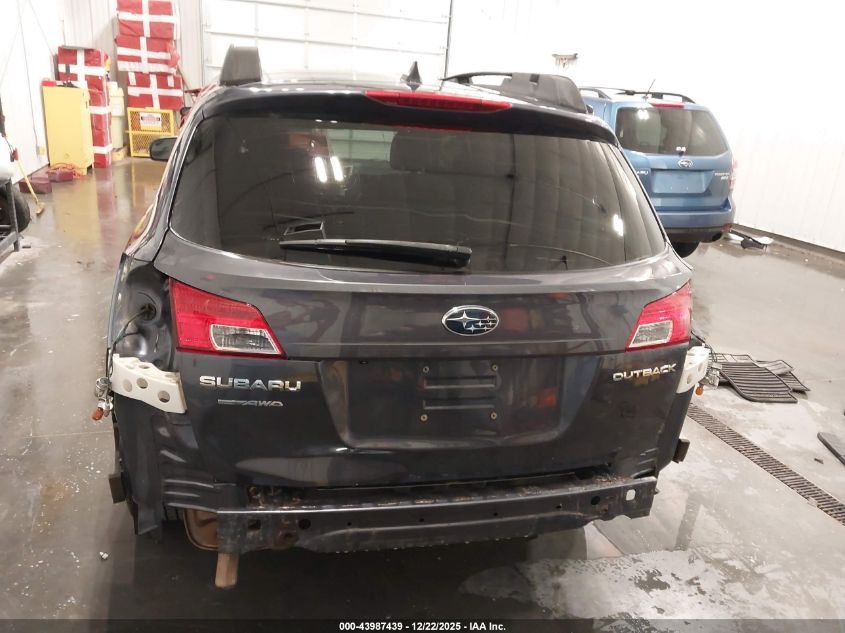 2014 Subaru Outback 2.5I Limited VIN: 4S4BRCLCXE3297883 Lot: 43987439