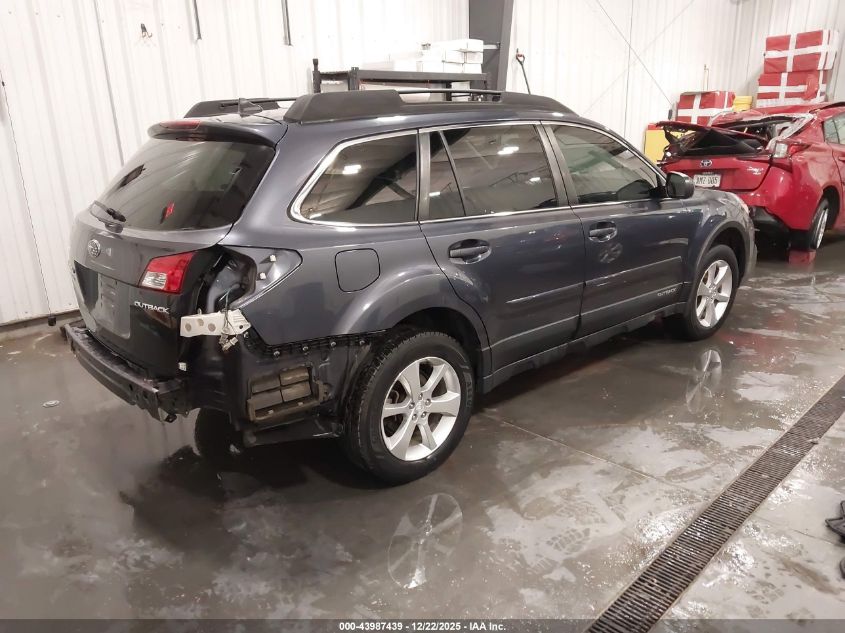 2014 Subaru Outback 2.5I Limited VIN: 4S4BRCLCXE3297883 Lot: 43987439