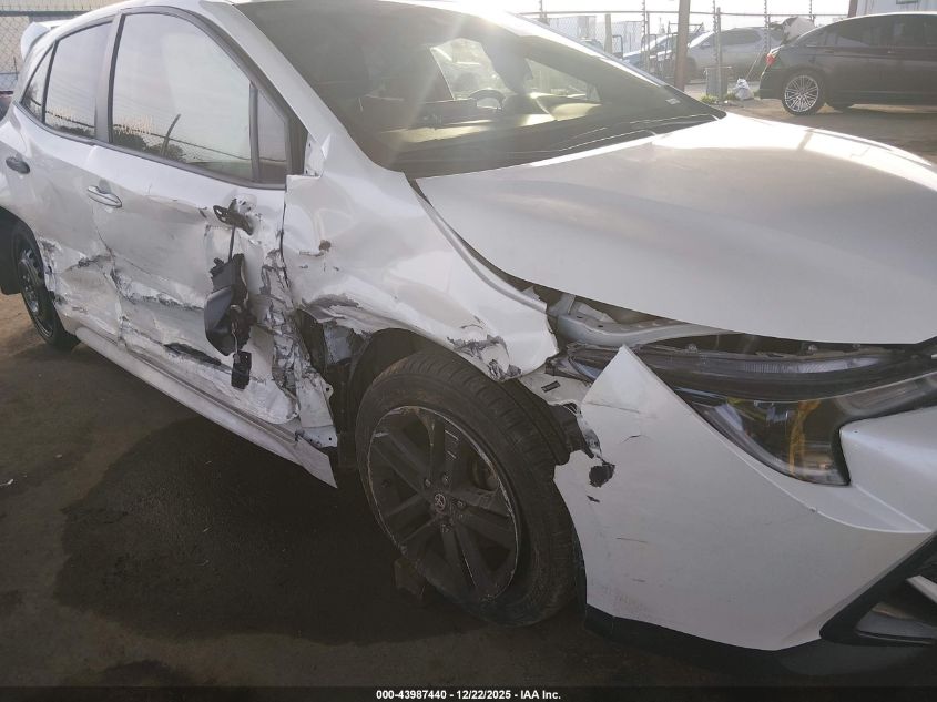 2019 Toyota Corolla Se VIN: JTNK4RBE0K3062313 Lot: 43987440