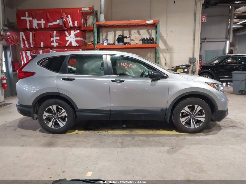 2019 Honda Cr-V Lx VIN: 5J6RW5H39KL000415 Lot: 43987443