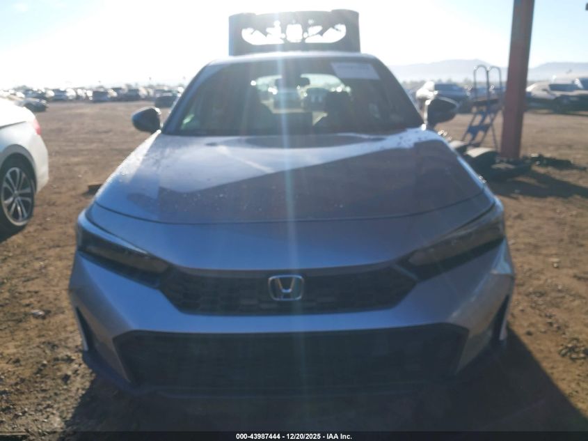 2025 Honda Civic Sedan Sport VIN: 19XFL2H88SE032955 Lot: 43987444
