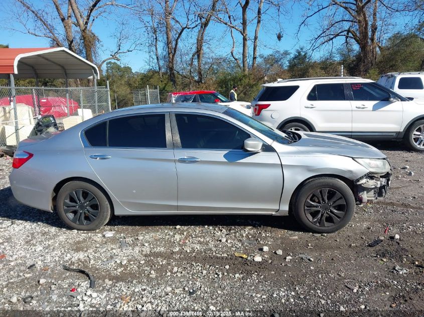 2014 Honda Accord Lx VIN: 1HGCR2F37EA136757 Lot: 43987456