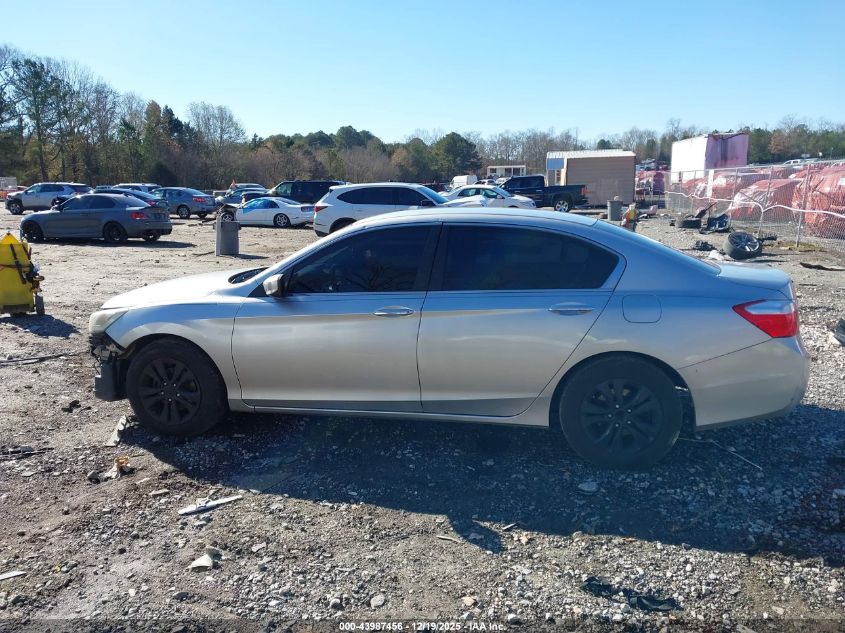 2014 Honda Accord Lx VIN: 1HGCR2F37EA136757 Lot: 43987456